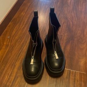 Black Zara Ankle Boots
